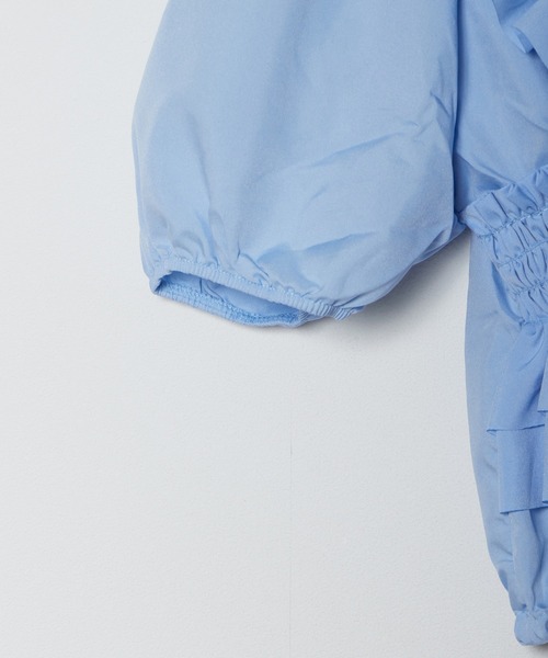 ROOPTOKYO（ループトウキョウ）の「フリル オフショル トップス（Tシャツ/カットソー・レディース・ブルー/ホワイト/ピンク・FREE）」の5枚目の写真