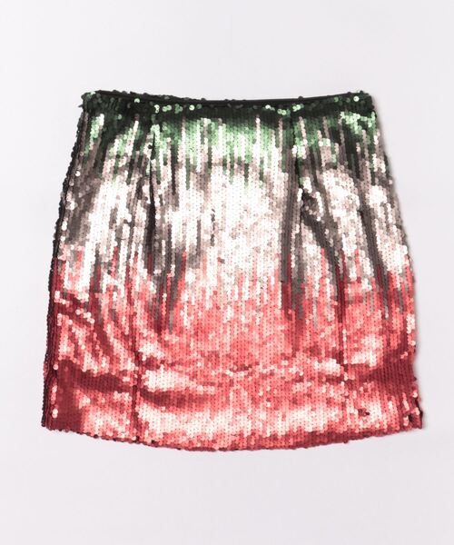 Desigual(デシグアル)の「グラデーションコール スカートミニタイト XMAS(スカート・レディース・ブラック・M/S/XL/L/XS)」の2枚目の写真