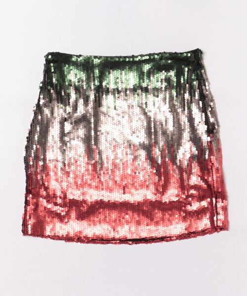 Desigual(デシグアル)の「グラデーションコール スカートミニタイト XMAS(スカート・レディース・ブラック・M/S/XL/L/XS)」の3枚目の写真