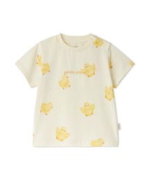 gelato pique（ジェラートピケ）の「【BABY】ひよこ柄Tシャツ（ルームウェア/パジャマ・キッズ）」