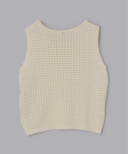 【美品】drawer✴︎ノースリーブニット Drawing Numbers（ドローイング ナンバーズ）の「【Drawing