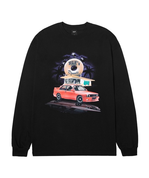 トップス HUF DRIVE THRU LS TEE / HUF ハフ ロングスリーブTシャツ ロンT(T