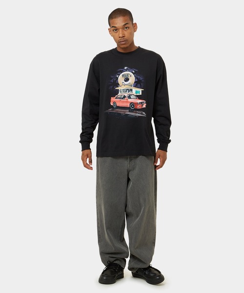 ☆HUF（ハフ）☆MAKE EM CRY L/S TEE (長袖シャツ） HUF｜SNAKE EYES EMB LS TEE / HUF ハフ ロンT | Rakuten