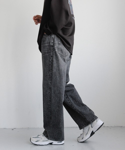 セール】12oz loose fit denim buggy pants/12オンス/ルーズ