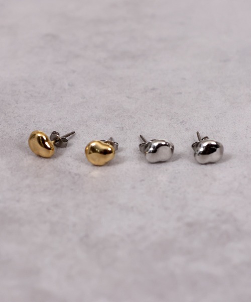 emesuelee（エメスーリー）の「日本製 ニッケルフリー ミニメタルピアス（ピアス（両耳用）・レディース・シルバー/ゴールド・フリー）」の4枚目の写真