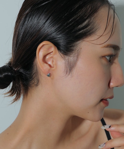 emesuelee（エメスーリー）の「日本製 ニッケルフリー ミニメタルピアス（ピアス（両耳用）・レディース・シルバー/ゴールド・フリー）」の13枚目の写真