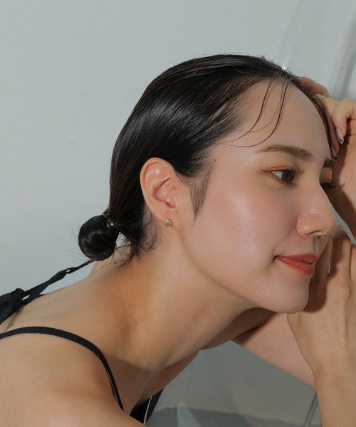 emesuelee（エメスーリー）の「日本製 ニッケルフリー ミニメタルピアス（ピアス（両耳用）・レディース・シルバー/ゴールド・フリー）」の10枚目の写真