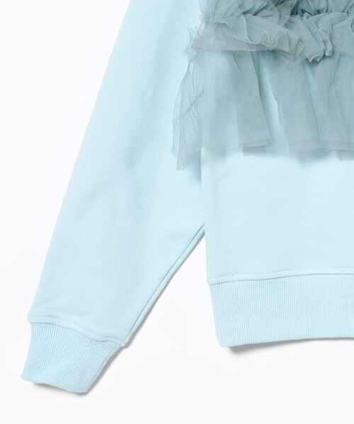 CAROLINA GLASER(カロリナ グレイサー)の「ベアチュールフリル スウェット(スウェット・レディース・ブラック/サックスブルー・ONE SIZE)」の22枚目の写真