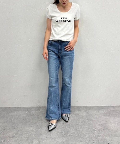 FOREVER 21(フォーエバー トゥエンティーワン)の「【2024SS】フレアデニム(デニムパンツ・レディース・ブラック/ライトブルー/ブルー・SMALL/MEDIUM/LARGE)」の8枚目の写真