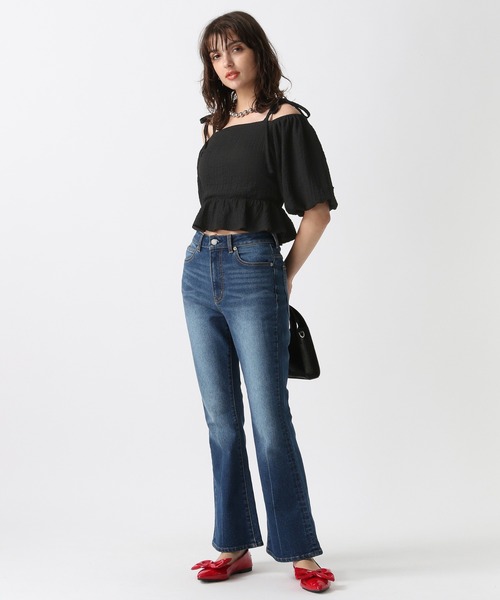 FOREVER 21(フォーエバー トゥエンティーワン)の「【2024SS】フレアデニム(デニムパンツ・レディース・ブラック/ライトブルー/ブルー・SMALL/MEDIUM/LARGE)」の21枚目の写真