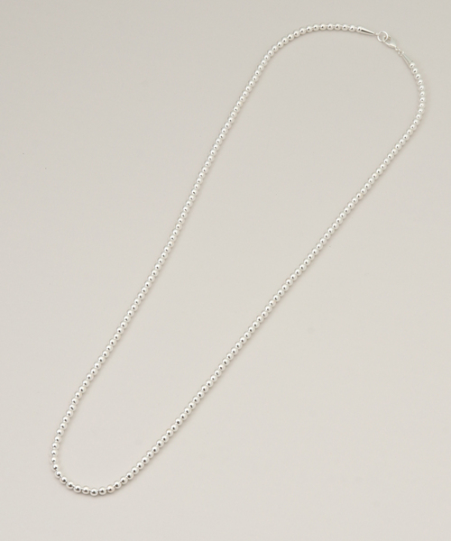 SLOBE IENA(スローブイエナ)の「《追加3》SLOBE メタルビーズネックレス(ネックレス・レディース・シルバー・FREE)」の9枚目の写真