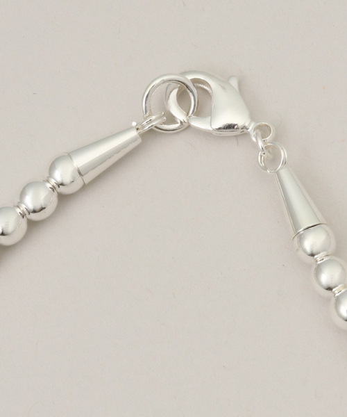 SLOBE IENA(スローブイエナ)の「《追加3》SLOBE メタルビーズネックレス(ネックレス・レディース・シルバー・FREE)」の10枚目の写真