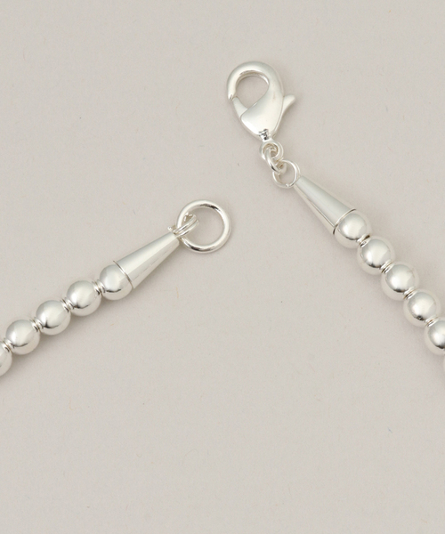 SLOBE IENA(スローブイエナ)の「《追加3》SLOBE メタルビーズネックレス(ネックレス・レディース・シルバー・FREE)」の11枚目の写真