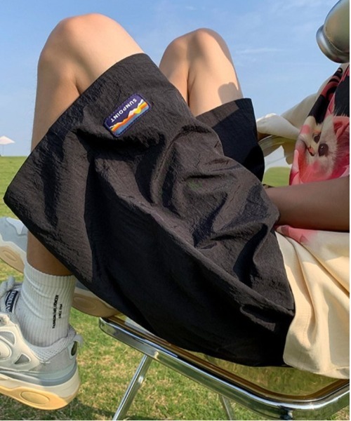 COMON+(コモンプラス)の「接触冷感アウトドアショートパンツ(その他パンツ・メンズ・ブラック/パープル/ベージュ・L/XL/XXL)」の6枚目の写真
