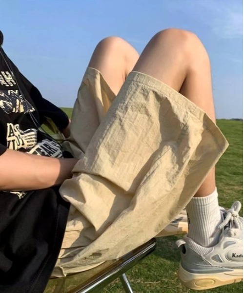 COMON+(コモンプラス)の「接触冷感アウトドアショートパンツ(その他パンツ・メンズ・ブラック/パープル/ベージュ・L/XL/XXL)」の8枚目の写真