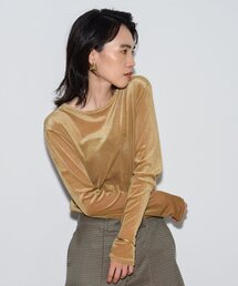 GALLEST | ベロアチュールトップス(Tシャツ/カットソー)