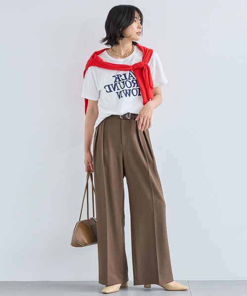 BARNYARDSTORM（バンヤードストーム）の「BARNYARDSTORM / WALK T（Tシャツ/カットソー・レディース・パープル/ホワイト・FREE）」の14枚目の写真