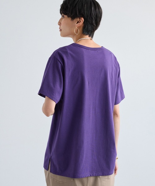 BARNYARDSTORM（バンヤードストーム）の「BARNYARDSTORM / WALK T（Tシャツ/カットソー・レディース・パープル/ホワイト・FREE）」の19枚目の写真