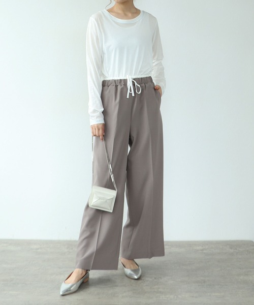 MAISON MAVERICK PRESENTS（メゾンマベリックプレゼンツ）の「【MAISON MAVERICK PRESENTS/メゾン マヴェリック プレゼンツ】マハラニロングスリーブ（Tシャツ/カットソー・レディース・ブラック/オフホワイト/ブルー・FREE）」の20枚目の写真