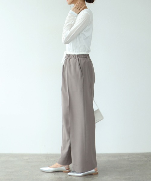 MAISON MAVERICK PRESENTS（メゾンマベリックプレゼンツ）の「【MAISON MAVERICK PRESENTS/メゾン マヴェリック プレゼンツ】マハラニロングスリーブ（Tシャツ/カットソー・レディース・ブラック/オフホワイト/ブルー・FREE）」の19枚目の写真