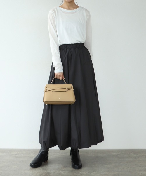 MAISON MAVERICK PRESENTS（メゾンマベリックプレゼンツ）の「【MAISON MAVERICK PRESENTS/メゾン マヴェリック プレゼンツ】マハラニロングスリーブ（Tシャツ/カットソー・レディース・ブラック/オフホワイト/ブルー・FREE）」の16枚目の写真