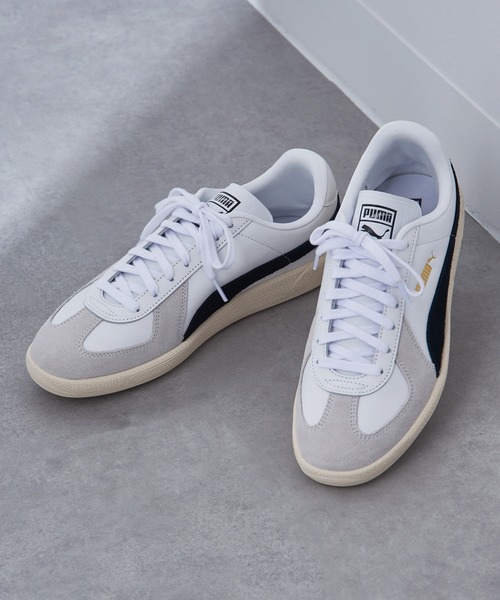 タグ付　PUMA アーミートレーナー ホワイト/ブラック　27 PUMA スニーカー ARMY TRAINER OG（プーマ アーミー トレーナー