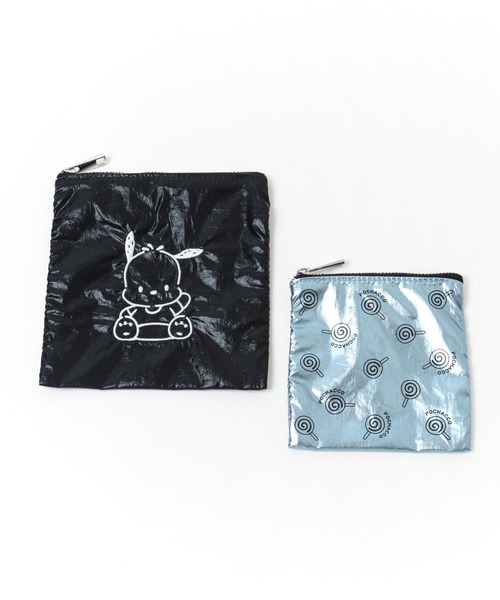 LEPSIM(レプシィム)の「【サンリオキャラクターズ】メタリック2Pポーチ 137701(ポーチ・レディース・パープル/グリーン/ピンク/ブラック・ONE SIZE)」の21枚目の写真