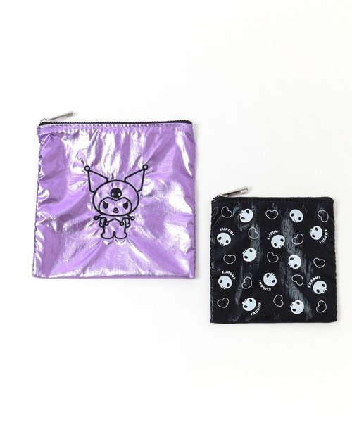 LEPSIM(レプシィム)の「【サンリオキャラクターズ】メタリック2Pポーチ 137701(ポーチ・レディース・パープル/グリーン/ピンク/ブラック・ONE SIZE)」の18枚目の写真