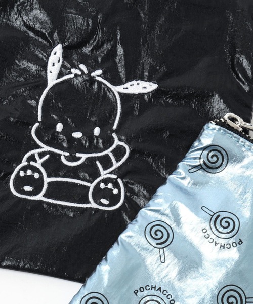 LEPSIM(レプシィム)の「【サンリオキャラクターズ】メタリック2Pポーチ 137701(ポーチ・レディース・パープル/グリーン/ピンク/ブラック・ONE SIZE)」の9枚目の写真