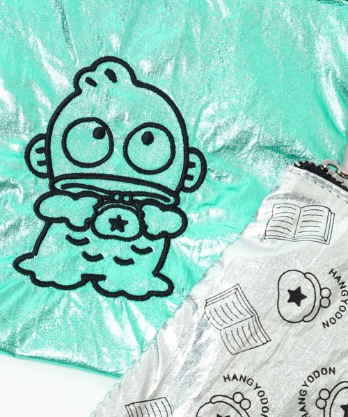 LEPSIM(レプシィム)の「【サンリオキャラクターズ】メタリック2Pポーチ 137701(ポーチ・レディース・パープル/グリーン/ピンク/ブラック・ONE SIZE)」の7枚目の写真