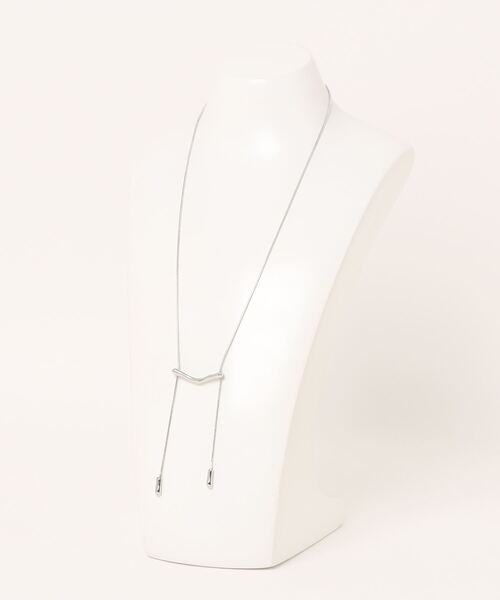 LOWRYS FARM(ローリーズファーム)の「Wスライドネックレス 142880(ネックレス・レディース・ゴールド/シルバー・FREE)」の3枚目の写真