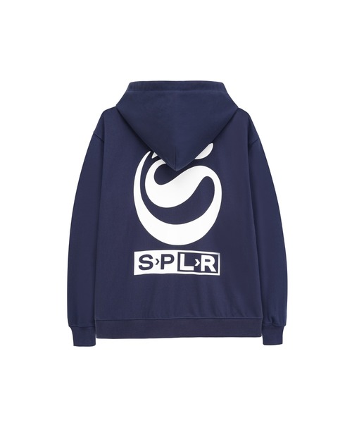 SPLR（エス・ピー・エル・アール）の「フーディー｜S Logo Zip Hoodie｜SPLR｜公式通販（パーカー・メンズ・ダークグリーン/ネイビー・L/XL/XXL/M/XX-LARGE/X-LARGE/MEDIUM）」の2枚目の写真