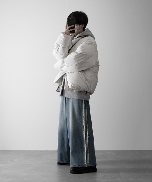 【RUUBON】fringe flare denim pants / フリンジフレアデニムパンツ（デニムパンツ）｜RUUBON（ルーボン）