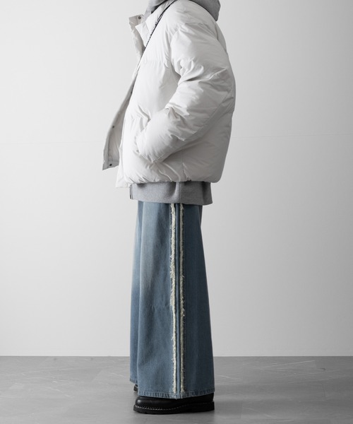 【RUUBON】fringe flare denim pants / フリンジフレアデニムパンツ（デニムパンツ）｜RUUBON（ルーボン）