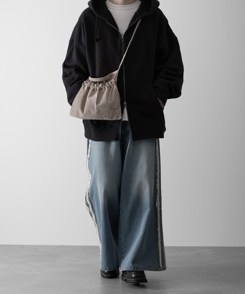 【RUUBON】fringe flare denim pants / フリンジフレアデニムパンツ（デニムパンツ）｜RUUBON（ルーボン）