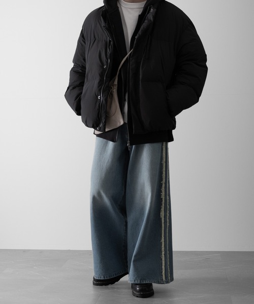 【RUUBON】fringe flare denim pants / フリンジフレアデニムパンツ（デニムパンツ）｜RUUBON（ルーボン）