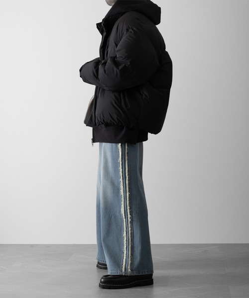 【RUUBON】fringe flare denim pants / フリンジフレアデニムパンツ（デニムパンツ）｜RUUBON（ルーボン）