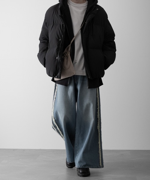 【RUUBON】fringe flare denim pants / フリンジフレアデニムパンツ（デニムパンツ）｜RUUBON（ルーボン）