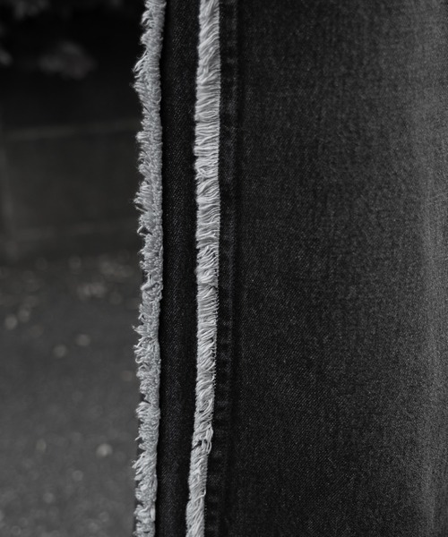 【RUUBON】fringe flare denim pants / フリンジフレアデニムパンツ（デニムパンツ）｜RUUBON（ルーボン）