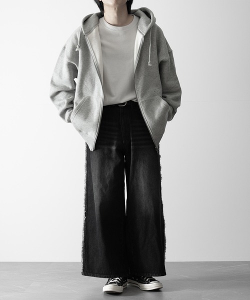 【RUUBON】fringe flare denim pants / フリンジフレアデニムパンツ（デニムパンツ）｜RUUBON（ルーボン）