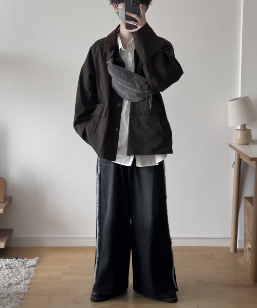 【RUUBON】fringe flare denim pants / フリンジフレアデニムパンツ（デニムパンツ）｜RUUBON（ルーボン）