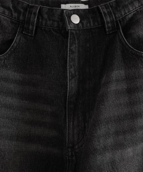 【RUUBON】fringe flare denim pants / フリンジフレアデニムパンツ（デニムパンツ）｜RUUBON（ルーボン）