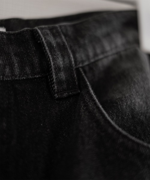 【RUUBON】fringe flare denim pants / フリンジフレアデニムパンツ（デニムパンツ）｜RUUBON（ルーボン）