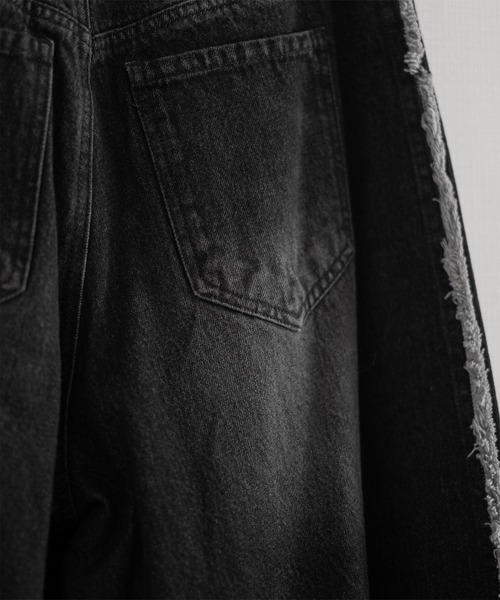 【RUUBON】fringe flare denim pants / フリンジフレアデニムパンツ（デニムパンツ）｜RUUBON（ルーボン）