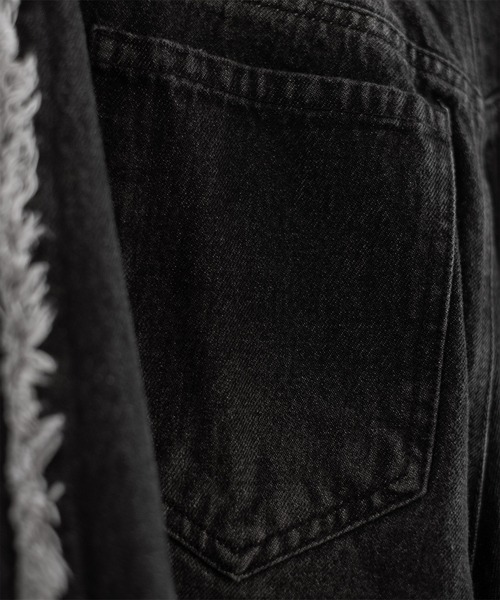 【RUUBON】fringe flare denim pants / フリンジフレアデニムパンツ（デニムパンツ）｜RUUBON（ルーボン）
