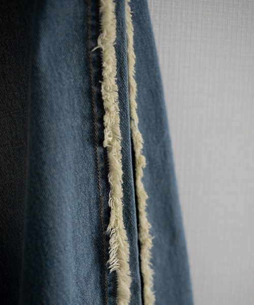 【RUUBON】fringe flare denim pants / フリンジフレアデニムパンツ（デニムパンツ）｜RUUBON（ルーボン）