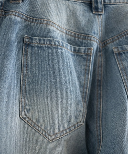 【RUUBON】fringe flare denim pants / フリンジフレアデニムパンツ（デニムパンツ）｜RUUBON（ルーボン）