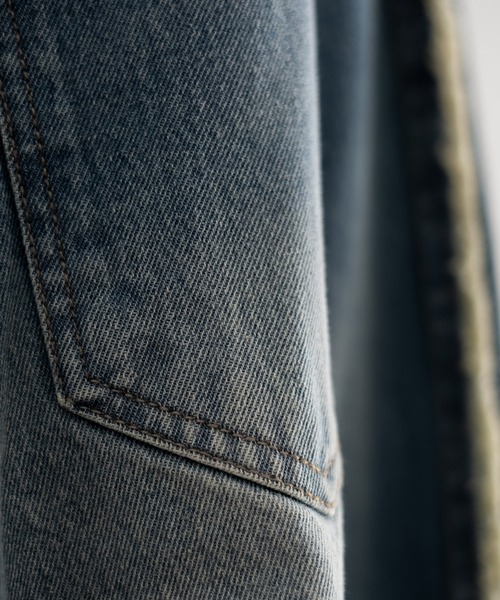 【RUUBON】fringe flare denim pants / フリンジフレアデニムパンツ（デニムパンツ）｜RUUBON（ルーボン）