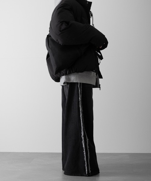 【RUUBON】fringe flare denim pants / フリンジフレアデニムパンツ（デニムパンツ）｜RUUBON（ルーボン）