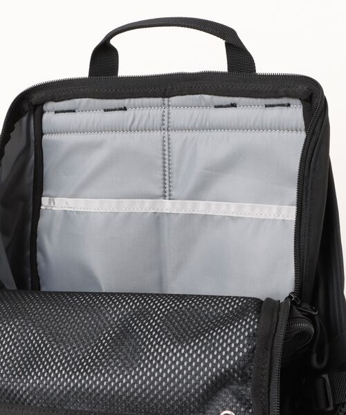 FREDRIK PACKERS（フレドリックパッカーズ）の「【FREDRIK PACKERS】420D BACKPACK MELL バックパック（バックパック/リュック・レディース・ブラック/グレー/ベージュ・FREE）」の4枚目の写真